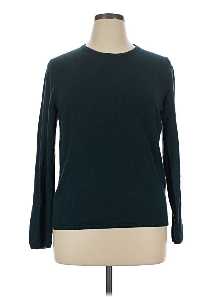 Pre-owned Ann Taylor Pullover Sweater In Teal