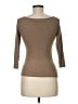 Max Mara Brown 3/4 Sleeve Top Size M - photo 2