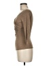 Max Mara Brown 3/4 Sleeve Top Size M - photo 5