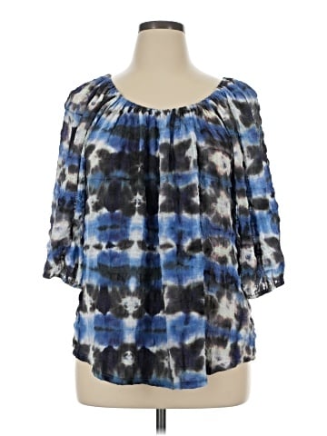 Karen Kane 3/4 Sleeve Blouse (view 1)