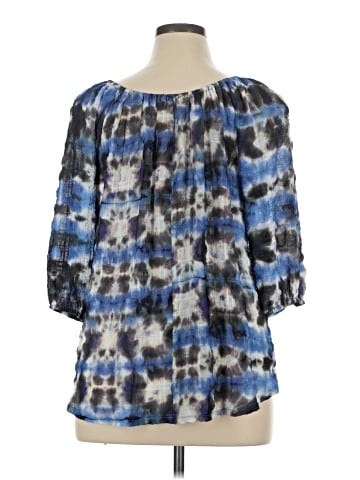 Karen Kane 3/4 Sleeve Blouse (view 2)