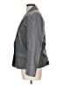 Chaus Chevron-herringbone Gray Wool Blazer Size 12 - photo 5