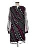 Cato 100% Polyester Graphic Gray Casual Dress Size M - photo 2