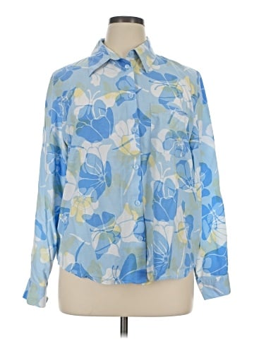 Alfred Dunner Long Sleeve Blouse (view 1)