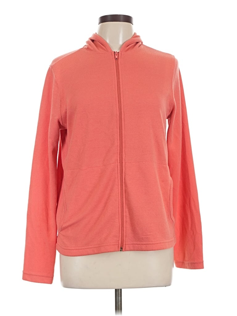Pre-owned Freestyle Zip Up Hoodie In Orange