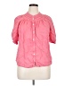 Boden Pink Short Sleeve Blouse Size 14 - photo 1