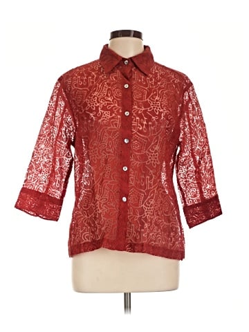 West End 3/4 Sleeve Button-Down Shirt (view 1)