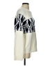 OAK + FORT Chevron-herringbone Ivory Pullover Sweater Size XXS - photo 4