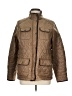 L.L.Bean 100% Nylon Argyle Solid Brown Jacket Size L - photo 1