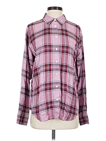 Ann Taylor Long Sleeve Button-Down Shirt (view 1)