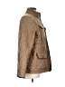 L.L.Bean 100% Nylon Argyle Solid Brown Jacket Size L - photo 4