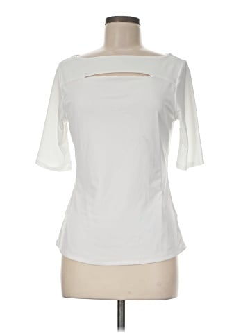 Carmen Carmen Marc Valvo Short Sleeve Blouse (view 1)