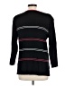 misook 100% Acrylic Stripes Red Black Pullover Sweater Size L - photo 2