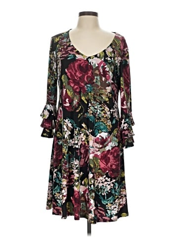 Connected Apparel Casual Dress (view 1)