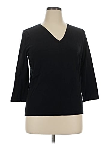 Jones New York Collection 3/4 Sleeve T-Shirt (view 1)