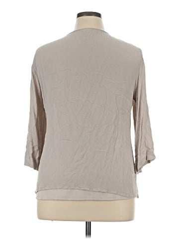 JM Collection 3/4 Sleeve Blouse (view 2)