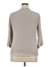 JM Collection 100% Rayon Gray 3/4 Sleeve Blouse Size XL - photo 2