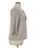 JM Collection 100% Rayon Gray 3/4 Sleeve Blouse Size XL - photo 4
