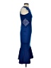 ASOS Blue Cocktail Dress Size 2 - photo 4
