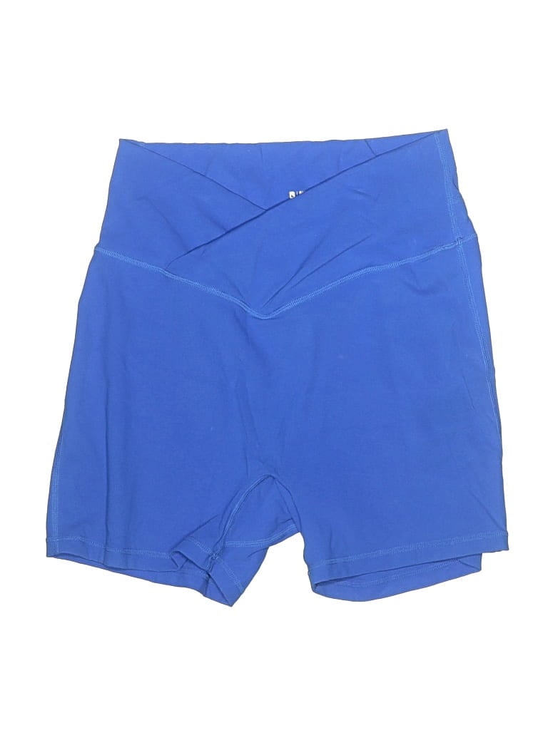 Pre-owned Buffbunny Collection Athletic Shorts In Blue