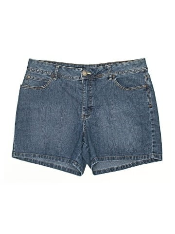 St. John's Bay Denim Shorts (view 1)