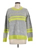Olive and Oak Color Block Gray Pullover Sweater Size L - photo 1