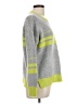 Olive and Oak Color Block Gray Pullover Sweater Size L - photo 4