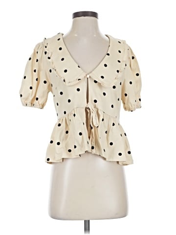 Porridge Short Sleeve Blouse (view 1)