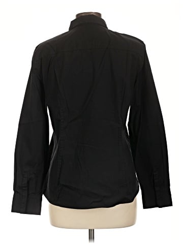 Lafayette 148 New York Long Sleeve Blouse (view 2)