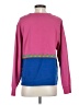 Nike Color Block Pink Pullover Sweater Size S - photo 2