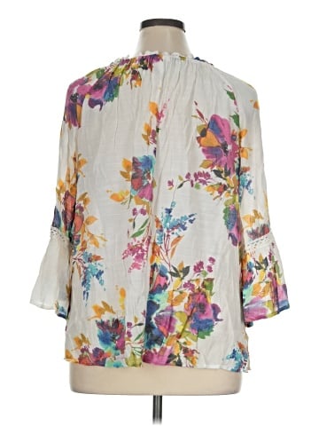 Spense 3/4 Sleeve Blouse (view 2)