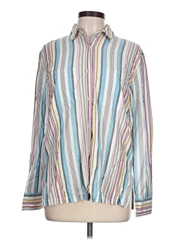 I.E. Relaxed Long Sleeve Blouse (view 1)