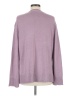 Ella Moss Solid Purple Pullover Sweater Size M - photo 2