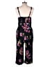 Torrid Floral Black Jumpsuit Size Lg Plus (0) - photo 2