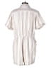 Old Navy 100% Cotton Stripes Ivory Romper Size L (tall) - photo 2
