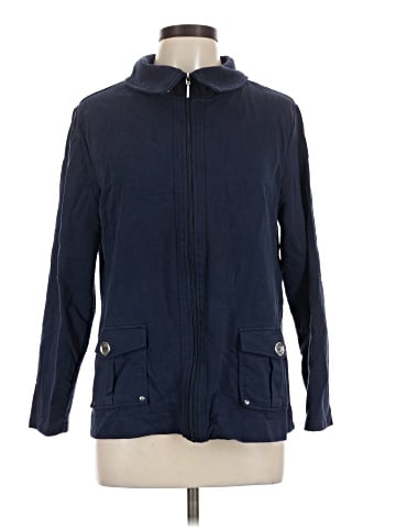 Karen Scott Sport Zip Up Hoodie (view 1)