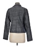 Liz Claiborne 100% Cotton Houndstooth Gray Jacket Size M - photo 2