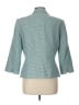Kasper Houndstooth Teal Blazer Size 12 - photo 2
