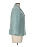 Kasper Houndstooth Teal Blazer Size 12 - photo 4