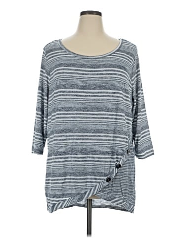 Onque 3/4 Sleeve Top (view 1)