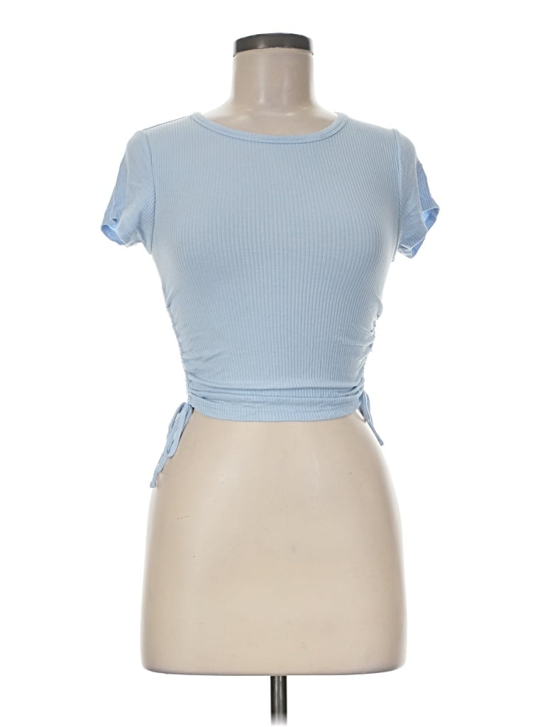 Pre-owned Flirtitude Short Sleeve T-shirt In Blue