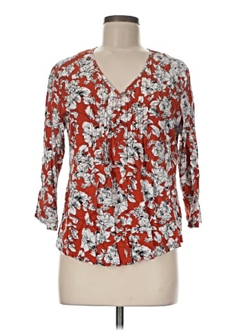 Fun2Fun 3/4 Sleeve Blouse (view 1)