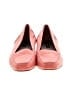 Array 100% Leather Color Block Orange Flats Size 8 1/2 - photo 2