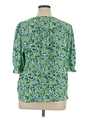 Ann Taylor Factory 3/4 Sleeve Blouse (view 2)