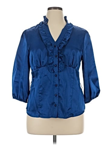 I.N. Studio 3/4 Sleeve Blouse (view 1)
