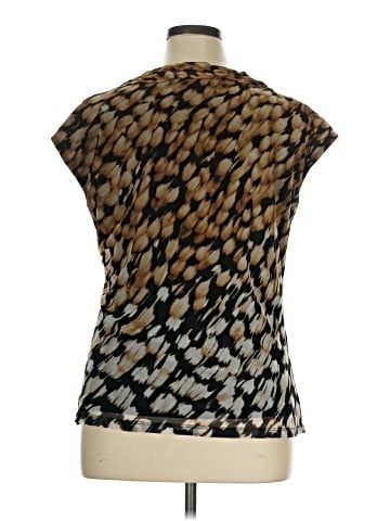 Dana Buchman Short Sleeve Blouse (view 2)