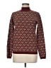 Ann Taylor Paisley Burgundy Turtleneck Sweater Size M - photo 1