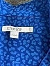 Chico's Polka Dots Blue Long Sleeve Button-Down Shirt Size Lg (2.5) - photo 7