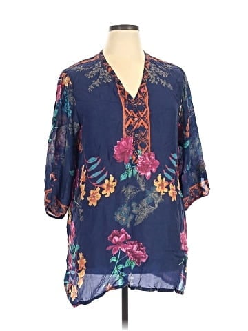Johnny Was Short Sleeve Blouse (view 1)