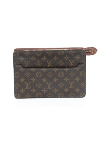 Louis Vuitton Vintage Monogram Canvas Pochette Homme Second Clutch (view 2)